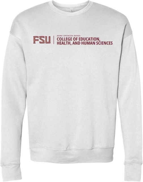 Florida State Bella + Canvas Fleece Crew College of Education - ONLINE ONLY