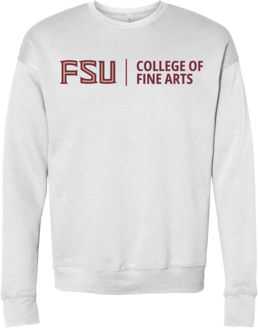 Florida State Bella + Canvas Fleece Crew College of Fine Arts - FSU - ONLINE ONLY