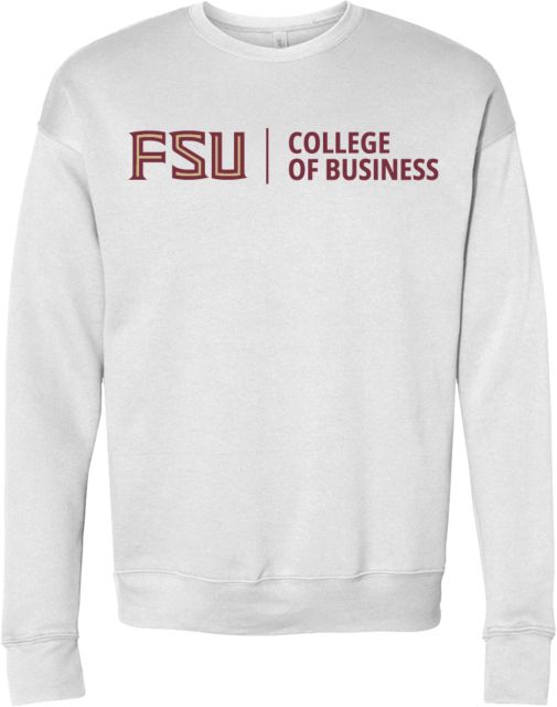 Florida State Bella + Canvas Fleece Crew College of Business - FSU - ONLINE ONLY