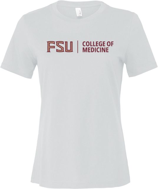 Florida State Bella + Canvas Womens Relaxed Cotton T Shirt College of Medicine- FSU - ONLINE ONLY