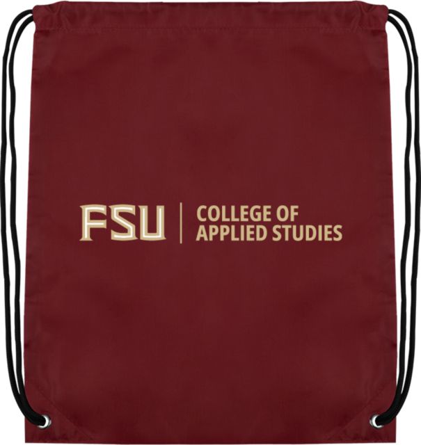 Florida State Drawstring Backpack College of Applied Studies - FSU - ONLINE ONLY