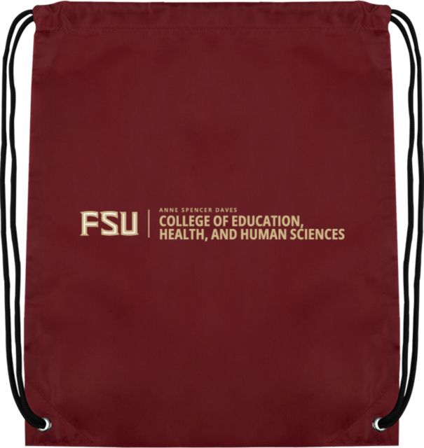 Florida State Drawstring Backpack College of Education - ONLINE ONLY