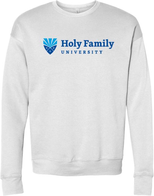 Holy Family Bella + Canvas Fleece Crew Holy Family Wordmark Horizontal - ONLINE ONLY