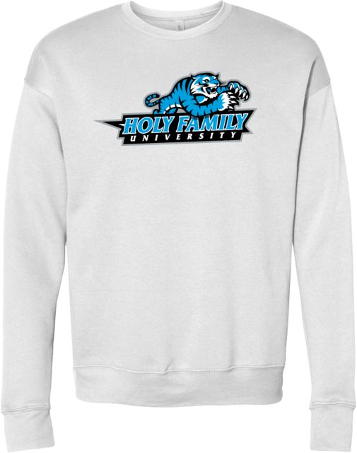 Holy Family Bella + Canvas Fleece Crew Holy Family University - With Mascot - ONLINE ONLY
