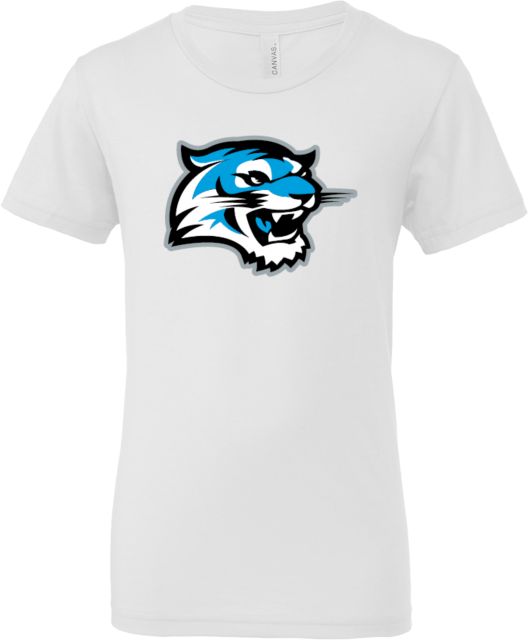 Holy Family Bella + Canvas Youth Jersey T Shirt Holy Family Mascot Head - ONLINE ONLY