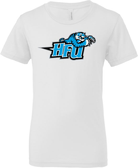 Holy Family Bella + Canvas Youth Jersey T Shirt HFU - With Mascot - ONLINE ONLY