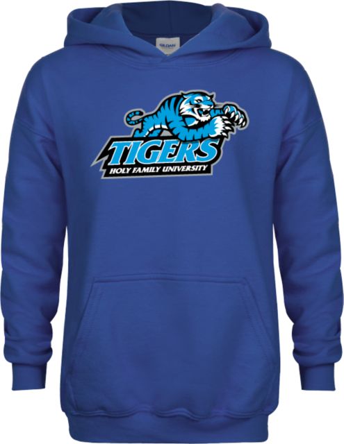 Holy Family Youth Fleece Hoodie Tigers - Holy Family University - With Mascot - ONLINE ONLY
