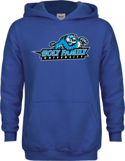 Holy Family Youth Fleece Hoodie Holy Family University - With Mascot - ONLINE ONLY