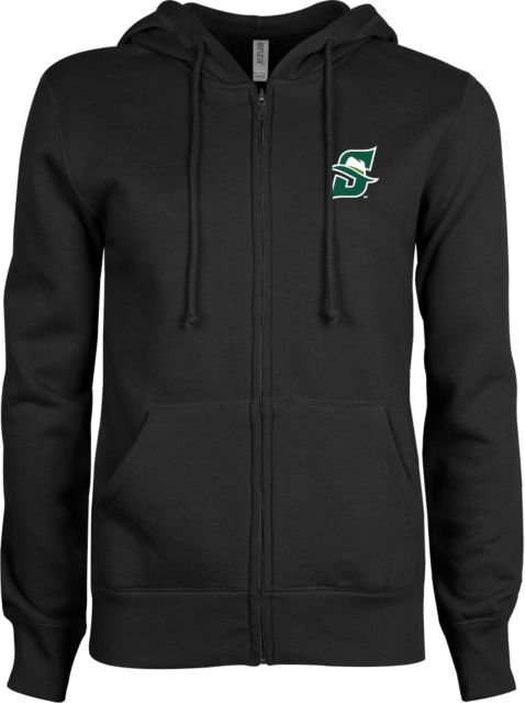 Stetson ENZA Ladies Fleece Full Zip Hoodie Primary logo - ONLINE ONLY