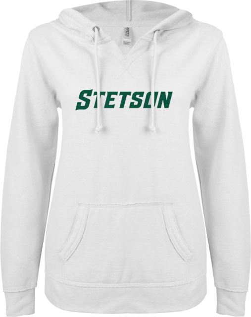 Stetson ENZA Ladies V Notch Raw Edge Fleece Hoodie Stetson - ONLINE ONLY