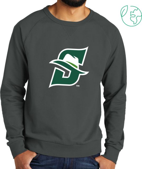 Stetson Allmade Dark Organic French Terry Crewneck Sweatshirt Primary logo - ONLINE ONLY