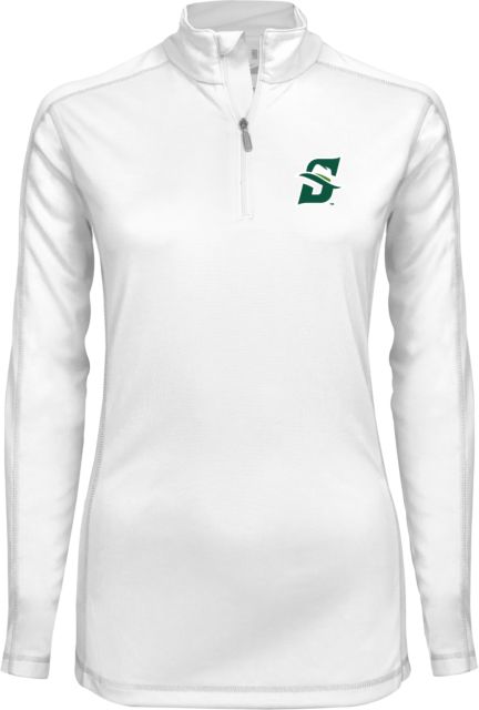 Stetson Ladies Syntrel Interlock 1/4 Zip Primary logo - ONLINE ONLY