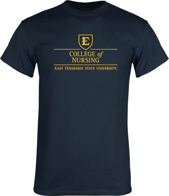 ETSU T Shirt College of Nursing ONLINE ONLY East Tennessee State University