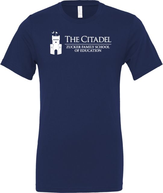 Citadel Bella + Canvas Jersey Cotton T Shirt The Citadel School of Education - ONLINE ONLY