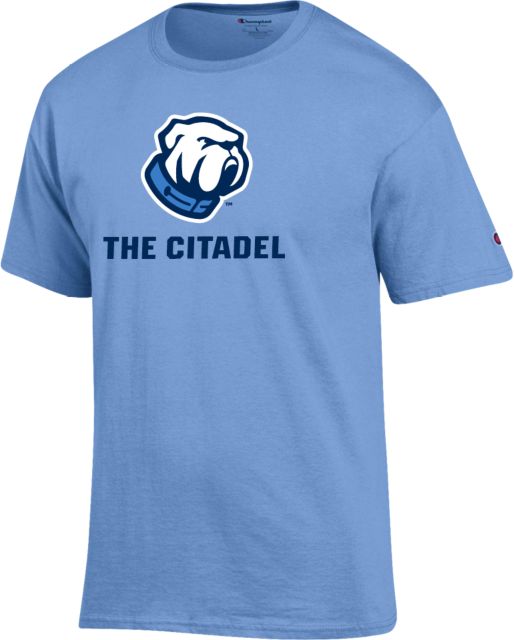 Citadel Champion T Shirt Bulldog Lockup - ONLINE ONLY
