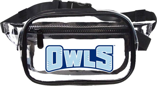 Prince George Clear Fanny Pack Owls Wordmark - ONLINE ONLY