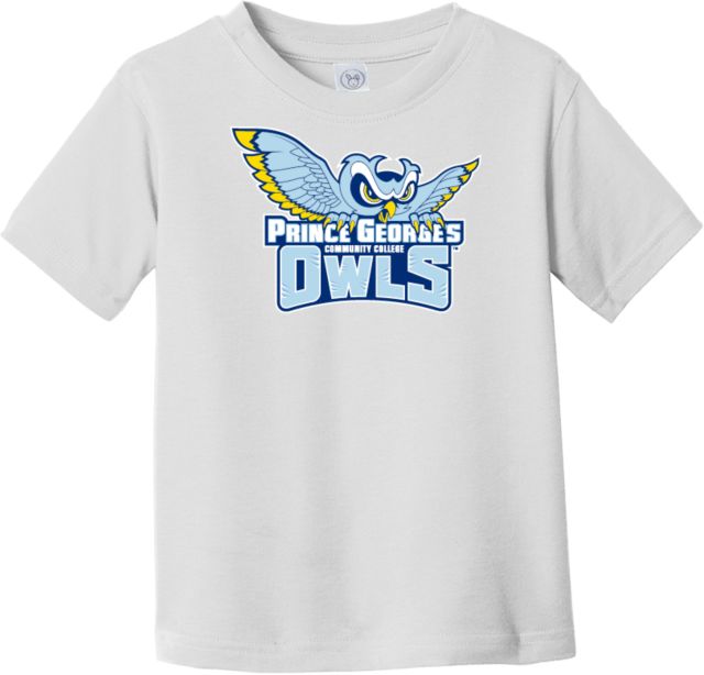 Prince George Toddler T Shirt Prince Georges Community College Athletic Logo - ONLINE ONLY