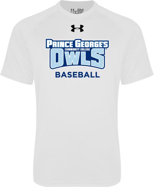 Prince George Under Armour Tech Tee Prince Georges Community College Owls Baseball - ONLINE ONLY