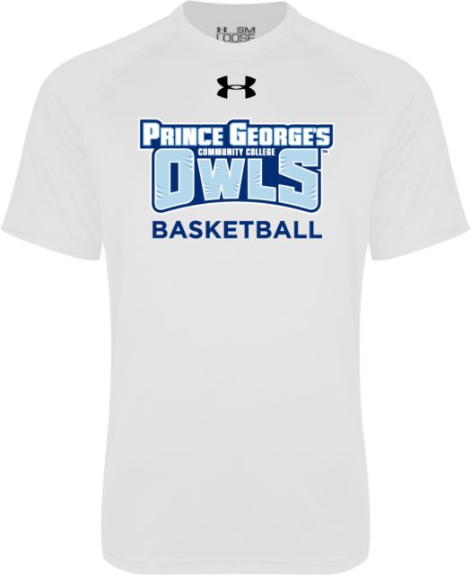 Prince George Under Armour Tech Tee Prince Georges Community College Owls Basketball - ONLINE ONLY