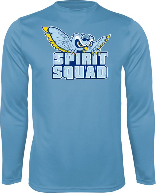 Prince George Light Performance Long Sleeve Shirt Owls Spirit Squad - ONLINE ONLY