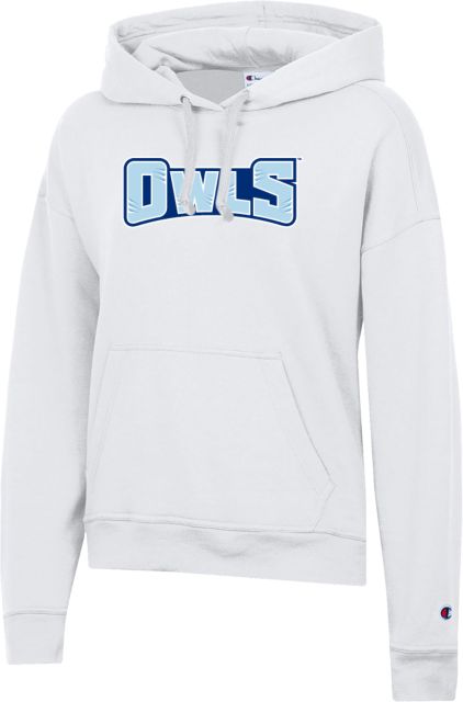 Prince George Champion Womens Powerblend Pullover Hood Owls Wordmark - ONLINE ONLY