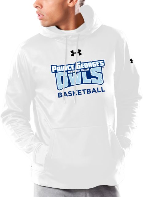Prince George Under Armour Armour Fleece Hoodie Prince Georges Community College Owls Basketball - ONLINE ONLY