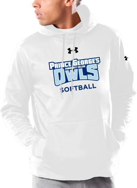 Prince George Under Armour Armour Fleece Hoodie Prince Georges Community College Owls Softball - ONLINE ONLY