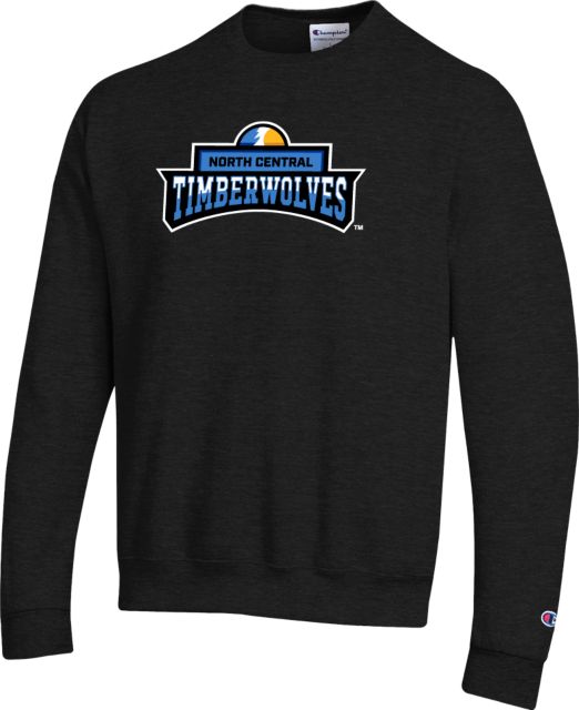 North Central Michigan Champion Fleece Crew North Central Timberwolves - ONLINE ONLY
