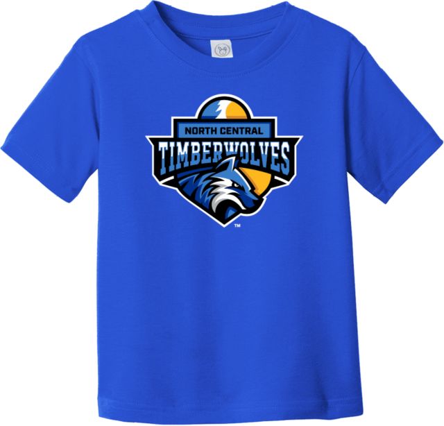 North Central Michigan Toddler T Shirt North Central Michigan College Timberwolves - ONLINE ONLY