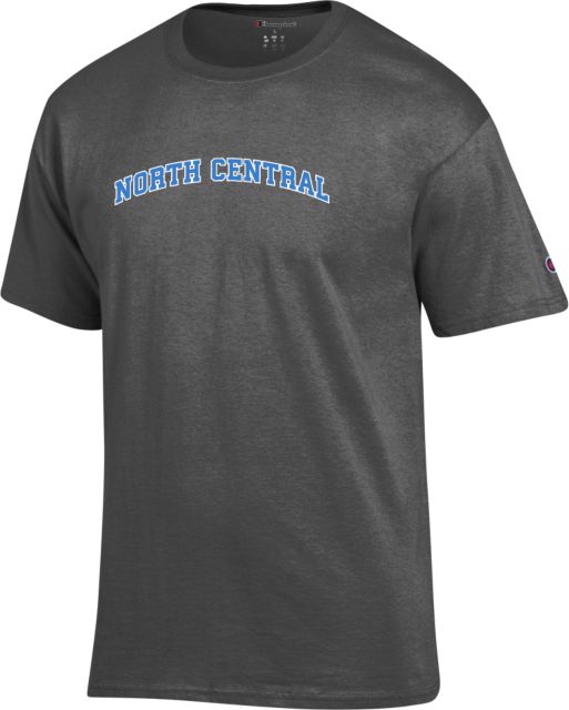 North Central Michigan Champion Granite Heather T Shirt Arched North Central - ONLINE ONLY