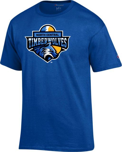 North Central Michigan Champion T Shirt North Central Michigan College Timberwolves - ONLINE ONLY