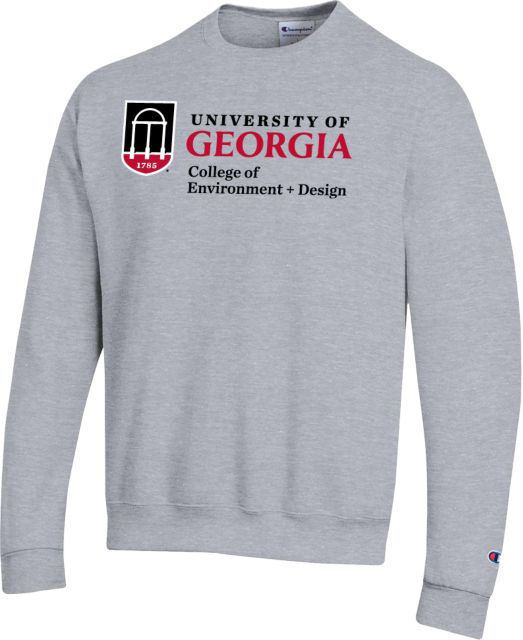 Georgia Champion Fleece Crew UGA - College of Environment and Design - ONLINE ONLY