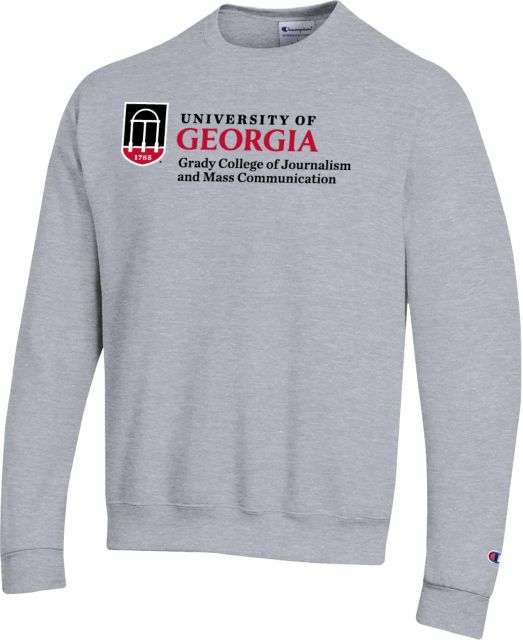Georgia Champion Fleece Crew UGA - Grady College of Journalism and Mass Communication - ONLINE ONLY