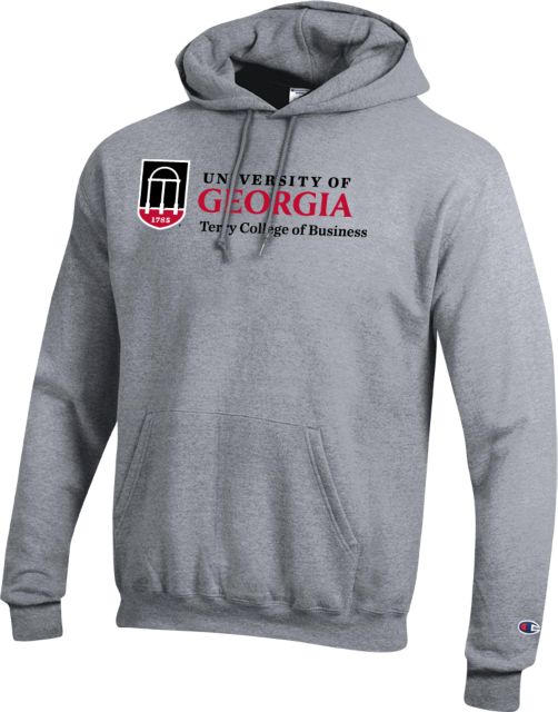 Georgia Champion Fleece Hoodie UGA - Terry College of Business - ONLINE ONLY