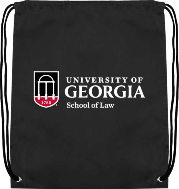 Georgia Drawstring Backpack UGA - School of Law - ONLINE ONLY