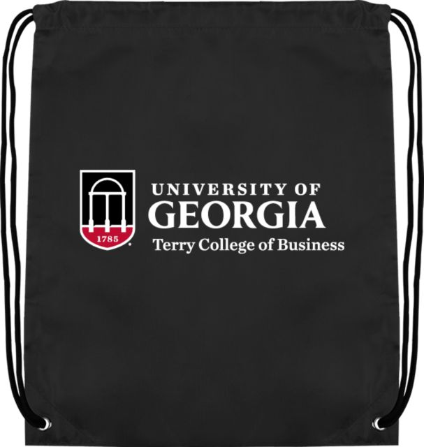 Georgia Drawstring Backpack UGA - Terry College of Business - ONLINE ONLY