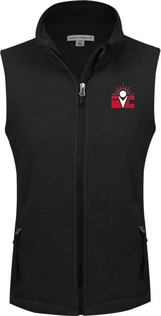Imperial Valley Womens Fleece Full Zip Vest IVC Logo - ONLINE ONLY