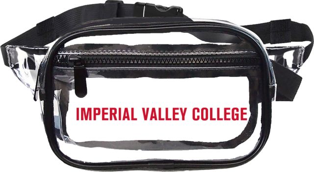 Imperial Valley Clear Fanny Pack Imperial Valley College Flat - ONLINE ONLY