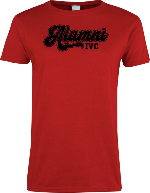 Imperial Valley Womens Short Sleeve Tee IVC - Alumni Vintage Script One Color - ONLINE ONLY
