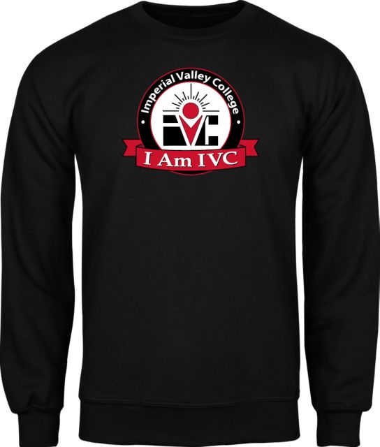 Imperial Valley Fleece Crew IVC - I Am IVC Seal - ONLINE ONLY