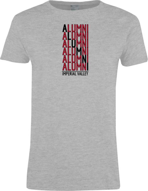 Imperial Valley Womens Short Sleeve Tee IVC - Alumni Repeat Stacked - ONLINE ONLY