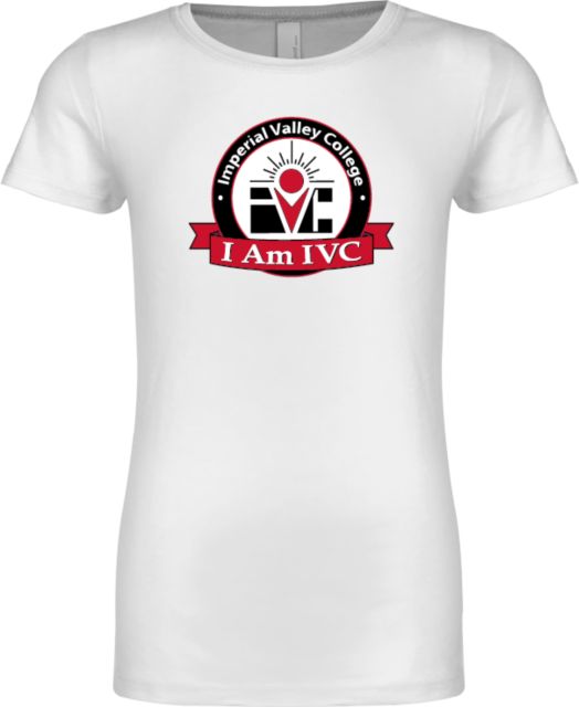 Imperial Valley Next Level Girls Fashion Fit T Shirt IVC - I Am IVC Seal - ONLINE ONLY