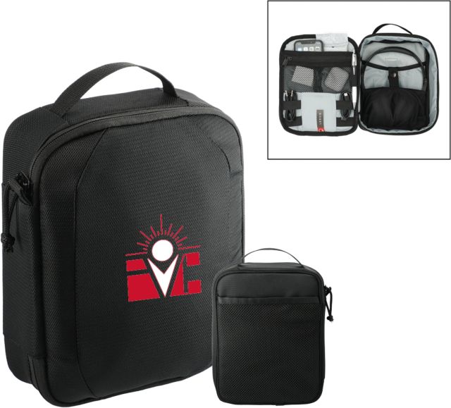 Imperial Valley RPET Headphone and Tech Case IVC Logo - ONLINE ONLY