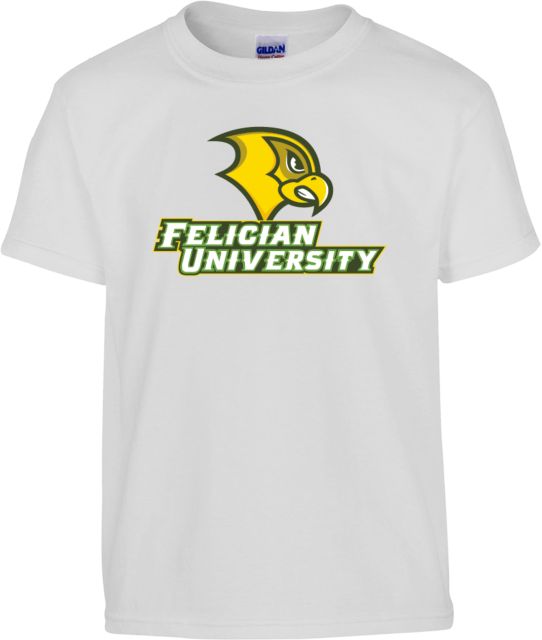 Felician Univ Youth T Shirt Felician University  Primary Mark - ONLINE ONLY