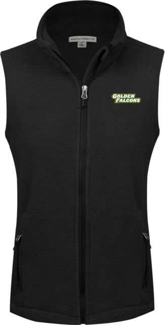 Felician Univ Ladies Fleece Full Zip Vest Golden Falcons - ONLINE ONLY