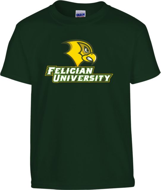 Felician Univ Youth T Shirt Felician University  Primary Mark - ONLINE ONLY