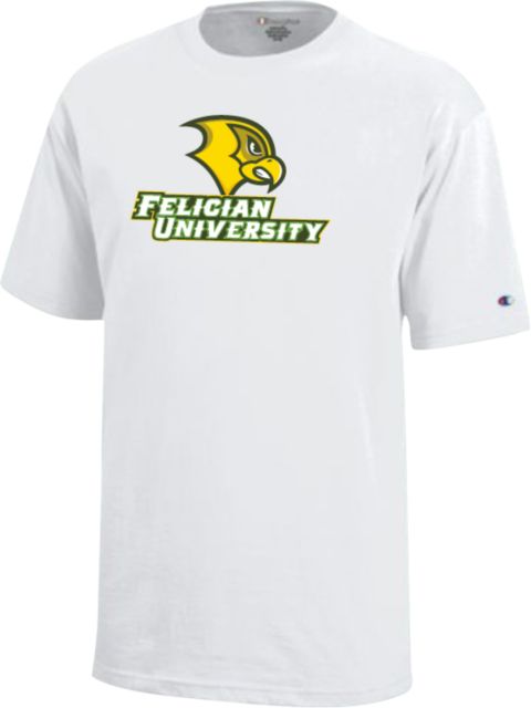 Felician Univ Youth Champion Short Sleeve Tee Felician University  Primary Mark - ONLINE ONLY