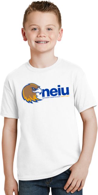 Northeastern Illinois Youth T Shirt Mascot neiu - ONLINE ONLY