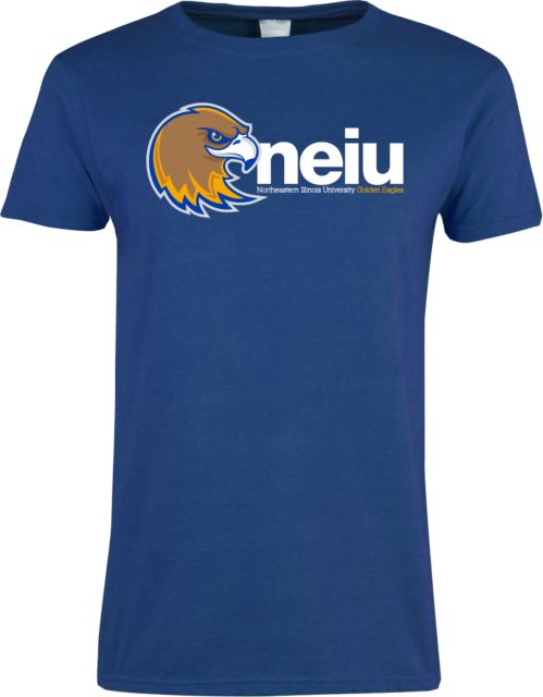 Northeastern Illinois Ladies T Shirt Mascot neiu - ONLINE ONLY