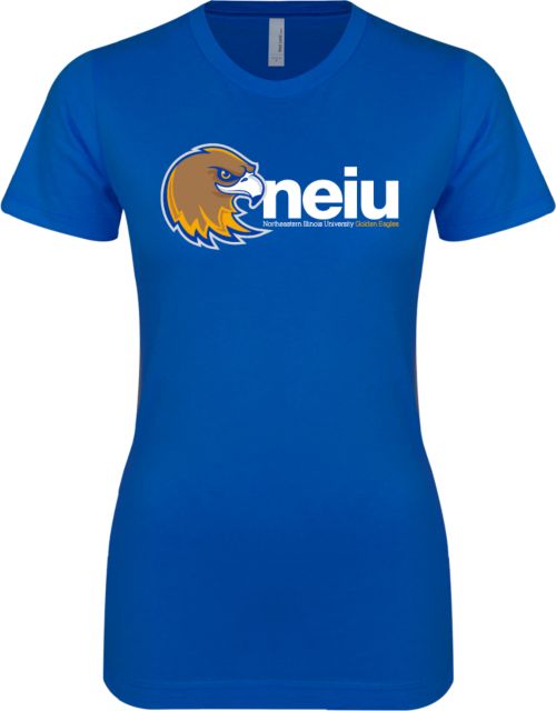 Northeastern Illinois Next Level Ladies SoftStyle Junior Fitted Tee Mascot neiu - ONLINE ONLY